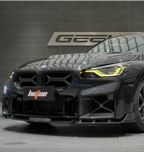 BMW M2 / M2C G87 2023-ON with Aftermarket Parts - Pre-preg Carbon Fiber Front Lip from BCTXE Tuning