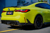 BMW M4 G82 G83 2021-ON with Aftermarket Parts - V2 Style Pre-preg Carbon Fiber Rear Diffuser & Canards from BCTXE Tuning