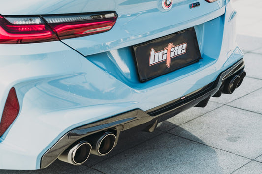 BMW M8 F91 F92 F93 2019 2020 2021 2022 2023 2024 with Aftermarket Parts - Rear Diffuser Pre-preg Carbon Fiber from BCTXE Tuning