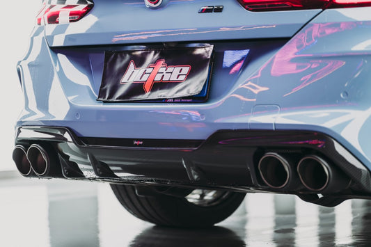 BMW M8 F91 F92 F93 2019 2020 2021 2022 2023 2024 with Aftermarket Parts - Rear Diffuser Pre-preg Carbon Fiber from BCTXE Tuning