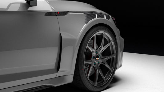 Audi RS5 B9 B9.5 2017 2018 2019 2020 2021 2022 2023 2024 2025 with Aftermarket Parts - Front Fenders Dry Pre-preg Carbon Fiber from BCTXE Tuning