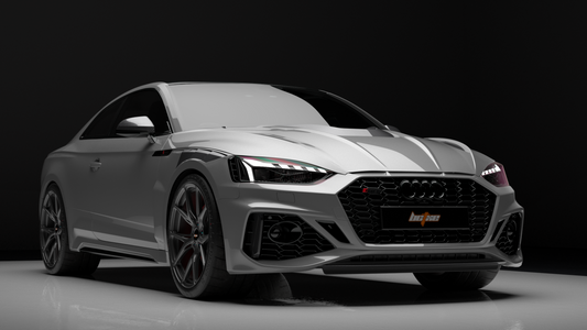 Audi RS5 B9 B9.5 2017 2018 2019 2020 2021 2022 2023 2024 2025 with Aftermarket Parts - Front Fenders Dry Pre-preg Carbon Fiber from BCTXE Tuning