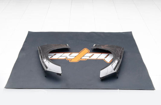 Audi S5 A5 B9 B9.5 2017-Early 2025 with Aftermarket Parts - Front Fenders Dry Pre-preg Carbon Fiber from BCTXE Tuning