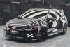 Volkswagen GTI & R-line MK8 2022-ON with Aftermarket Parts - V2 Style Pre-preg Carbon Fiber Front Lip from BCTXE Tuning