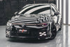 Volkswagen GTI & R-line MK8 2022-ON with Aftermarket Parts - V2 Style Pre-preg Carbon Fiber Front Lip from BCTXE Tuning