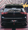 Volkswagen GTI & R-line MK8 2022-ON with Aftermarket Parts - Pre-preg Carbon Fiber Rear Diffuser from BCTXE Tuning
