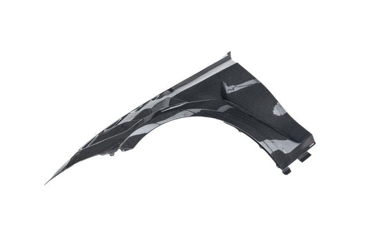 BMW 3 Series 330i M340i G20 G21 (Fits both Pre-LCI & LCI) 2019 2020 2021 2022 2023 2024 with Aftermarket Parts - AE Style Front Fenders Carbon Fiber from ArmorExtend