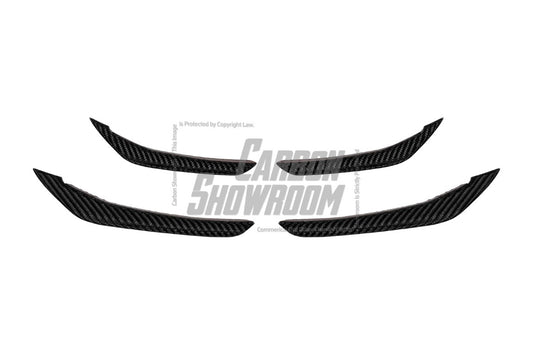 BMW 3 Series 330i M340i G20 (Pre-LCI) 2019 2020 2021 2022?with Aftermarket Parts - AE Style Front Canards Carbon Fiber from ArmorExtend