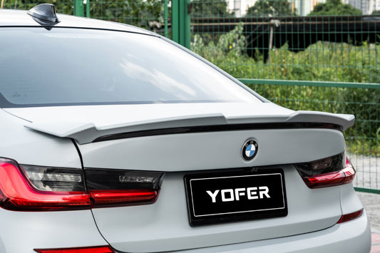 BMW M3 G80 2021-ON & 3 Series M340i 330i  G20 (Fits Both Pre-LCI & LCI) 2019-ON with Aftermarket Parts - Rear Spoiler ABS from Yofer USA