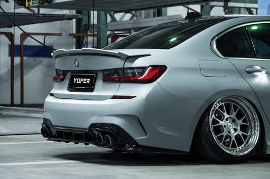 BMW M3 G80 2021-ON & 3 Series M340i 330i  G20 (Fits Both Pre-LCI & LCI) 2019-ON with Aftermarket Parts - Rear Spoiler ABS from Yofer USA