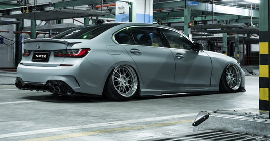 BMW 3 Series M340i 330i G20 (Fits Both Pre-LCI & LCI) 2019-ON with Aftermarket Parts - Side Skirts PP from Yofer USA