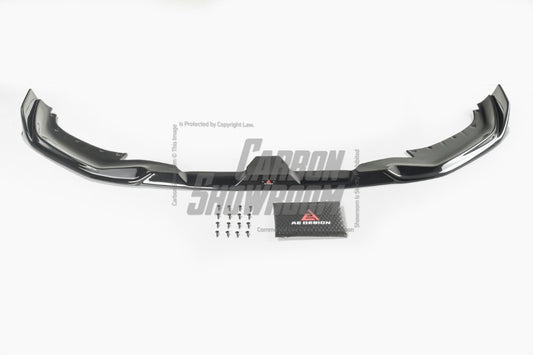 BMW 5 Series M550i 540i (With M-Package Bumper) G30 G31 LCI 2021 2022 2023 2024 with Aftermarket Parts - Plustic Style Front Lip ABS from ArmorExtend