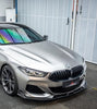 BMW 8 Series M850i 840i (With M-Package Bumper) G14 G15 G16 2018-ON with Aftermarket Parts - AE Style Carbon Fiber Front Lip from ArmorExtend