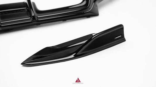 BMW M2C M2 G87 2023-ON with Aftermarket Parts - Rear Diffuser & Canards ABS from ArmorExtend
