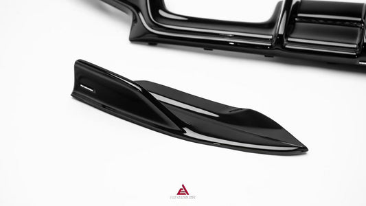 BMW M2C M2 G87 2023-ON with Aftermarket Parts - Rear Diffuser & Canards ABS from ArmorExtend