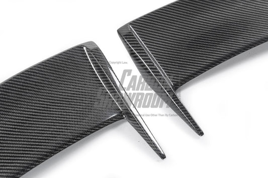 BMW M3CS M3C M3 G81 2021-ON & 3 Series M340i 330i G21 (Fits Both Pre-LCI & LCI) 2019-ON with Aftermarket Parts - Rear Roof Spoiler Dry Pre-preg Carbon Fiber from ArmorExtend