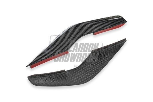 ArmorExtend AE V2 Front Canards for BMW M3 G80 G81 M4 G82 G83 Carbon Fiber