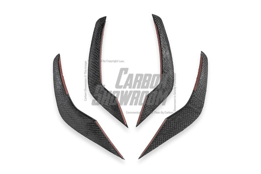 ArmorExtend AE V2 Front Canards for BMW M3 G80 G81 M4 G82 G83 Carbon Fiber