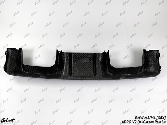 BMW M3CS M3C M3 G80 G81 2021-ON & M4CSL M4CS M4C M4 G82 G83 2021-ON with Aftermarket Parts - Adro V2 Style Rear Diffuser Dry Pre-preg Carbon Fiber from Aero Republic