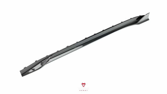 BMW M4 G82 G83 2021-ON with Aftermarket Parts - Venom Sport Series Style Side Skirts Dry Pre-preg Carbon Fiber from ArmorExtend