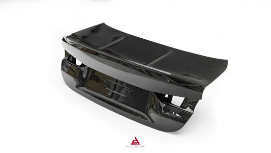 BMW M3 G80 2021-ON & 3 Series M340i 330i (Fits Both Pre-LCI & LCI) G20 2019-ON with Aftermarket Parts - ART V2 Rear Trunk Dry Pre-preg Carbon Fiber from ArmorExtend