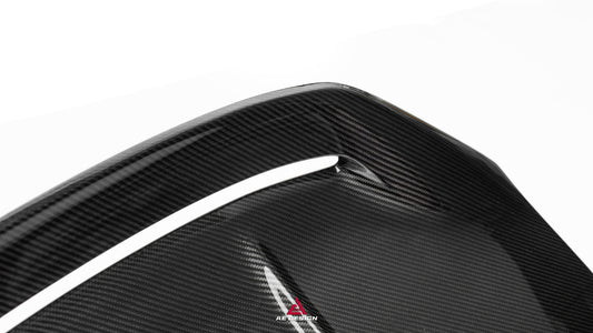 BMW M3 G80 2021-ON & 3 Series M340i 330i (Fits Both Pre-LCI & LCI) G20 2019-ON with Aftermarket Parts - ART V2 Rear Trunk Dry Pre-preg Carbon Fiber from ArmorExtend