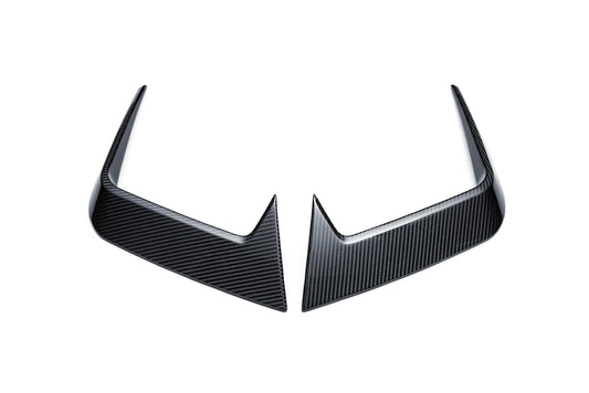 BMW M5 M5C G90 G99 2025-ON with Aftermarket Parts - Front Canards Dry Pre-preg Carbon Fiber from Ventus Veloce