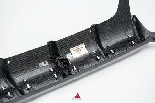 BMW X3M X3MC F97 (Fits Both Pre-LCI & LCI) 2019 2020 2021 2022 2023 2024 with Aftermarket Parts - ART V3 Rear Diffuser Dry Pre-preg Carbon Fiber from ArmorExtend