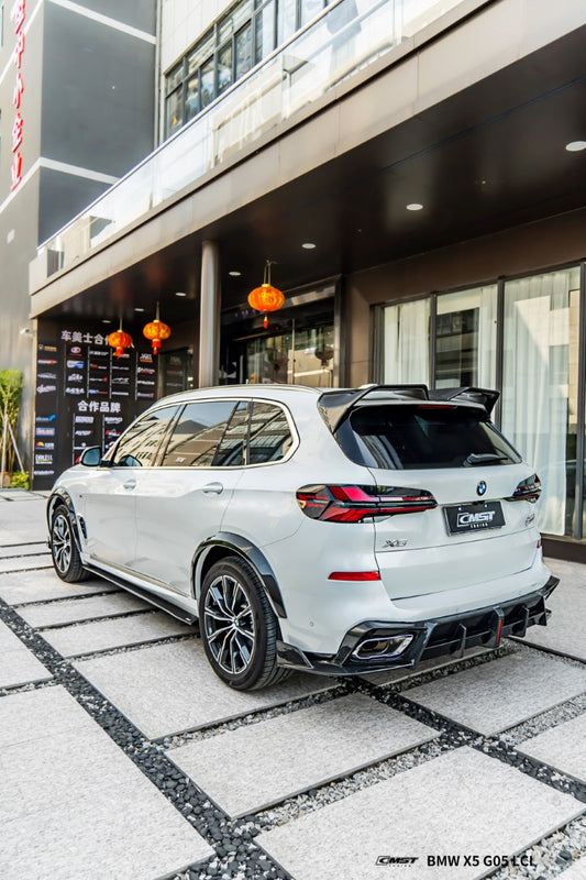 BMW X5 G05 LCI 2024-ON with Aftermarket Parts - Rear Diffuser Pre-preg Carbon Fiber from CMST Tuning