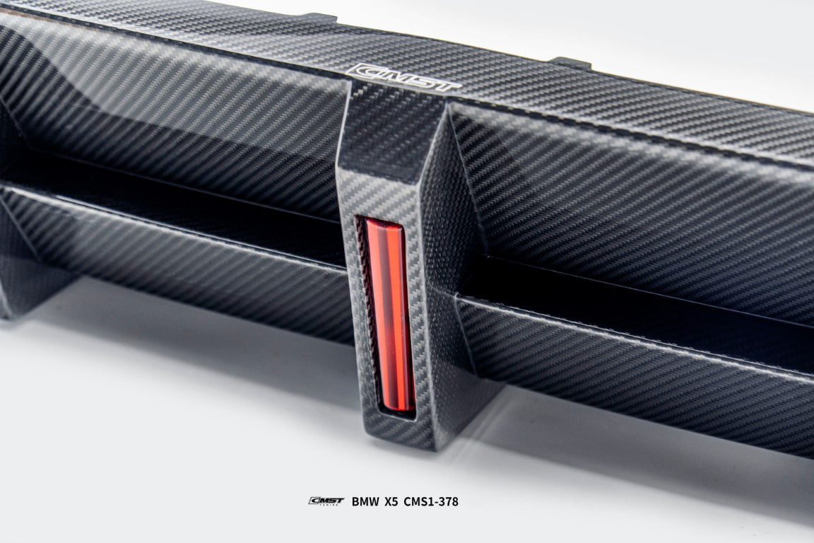 Diffuser Guide Wheel BMW X5 G05 LCI 2024-ON Aftermarket Parts - CMST Tuning Rear Diffuser ...