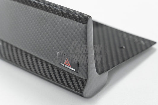 BMW X5M X5MC F95 & X6M X6MC F96 (Fits Both Pre-LCI & LCI) 2020 2021 2022 2023 2024 With Aftermarket Parts - AE V2 Style Rear Diffuser & Canards Carbon Fiber from ArmorExtend