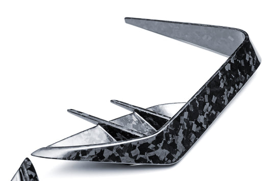 BMW XM G09 2023-ON with Aftermarket Parts - Front Canards Dry Pre-preg Carbon Fiber from Ventus Veloce
