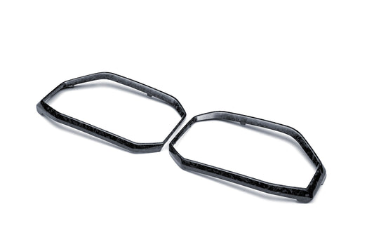 BMW XM G09 2023-ON with Aftermarket Parts - Front Kidney Grill Dry Pre-preg Carbon Fiber from Ventus Veloce