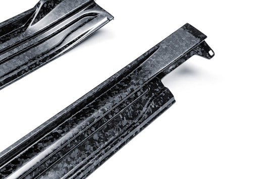 BMW XM G09 2023-ON with Aftermarket Parts - Side Skirts Dry Pre-preg Carbon Fiber from Ventus Veloce