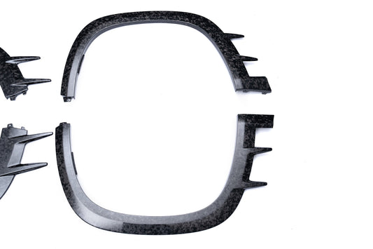 BMW XM G09 2023-ON with Aftermarket Parts - Wheel Arches Dry Pre-preg Carbon Fiber from Ventus Veloce