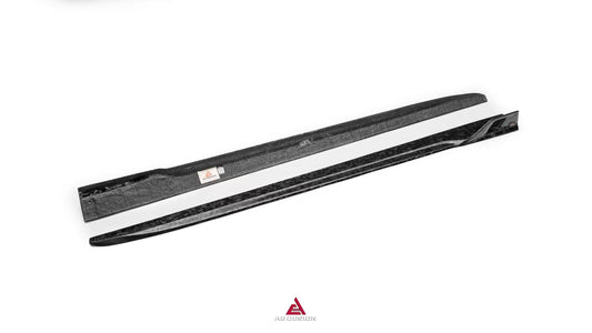 BMW X3M X3MC F97 (Fits Both Pre-LCI & LCI) 2019-2024 & X4M X4MC F98 (Fits Both Pre-LCI & LCI) 2019-2025 with Aftermarket Parts - ART V3 Side Skirts Dry Pre-preg Carbon Fiber from ArmorExtend
