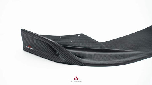 BMW X3M X3MC F97 LCI 2022 2023 2024 2025 & X4M X4MC F98 LCI 2022 2023 2024 2025 with Aftermarket Parts - ART V2 Front Lip Dry Pre-preg Carbon Fiber from ArmorExtend
