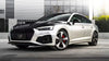 Audi RS5 S5 A5 B9 B9.5 2017-ON with Aftermarket Parts - V2 Tempered Glass Transparent Hood Bonnet Carbon Fiber / FRP from CMST Tuning