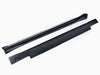 Tesla Model S 2nd Gen late 2016-early 2021 with Aftermarket Parts - V2 Style Side Skirts Carbon Fiber / FRP from CMST Tuning