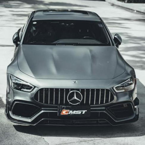 Mercedes Benz AMG GT 4 Door GT63 GT63s GT53 GT43 GT50 X290 2019-ON with Aftermarket Parts - Front Bumper Set Carbon Fiber / FRP from CMST Tuning
