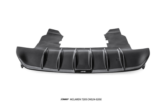 McLaren 720s 2018 2019 2020 2021 2022 2023  with Aftermarket Parts - 765lt Conversion Rear Bumper & Rear Diffuser & Rear Canards Carbon Fiber / FRP from CMST Tuning