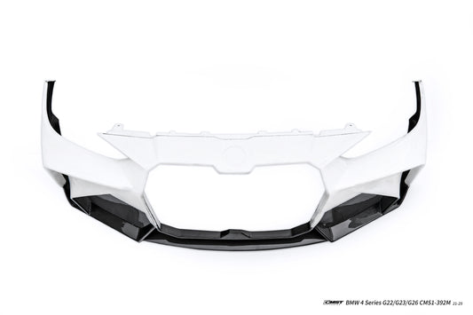 BMW 4 Series M440 430 G22 G23 2020-ON & 4 Series M440 430 G26 2020-ON with Aftermarket Parts - HORIZON Front Bumper & Gill Carbon Fiber / FRP from CMST Tuning
