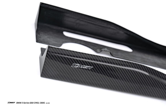 BMW 5 Series 530 540 &amp; i5 e/x Drive40 M60 G60 G61 2024-ON with Aftermarket Parts - Side Skirts Dry Pre-preg Carbon Fiber / FRP