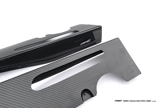 BMW 5 Series 530 540 &amp; i5 e/x Drive40 M60 G60 G61 2024-ON with Aftermarket Parts - Side Skirts Dry Pre-preg Carbon Fiber / FRP