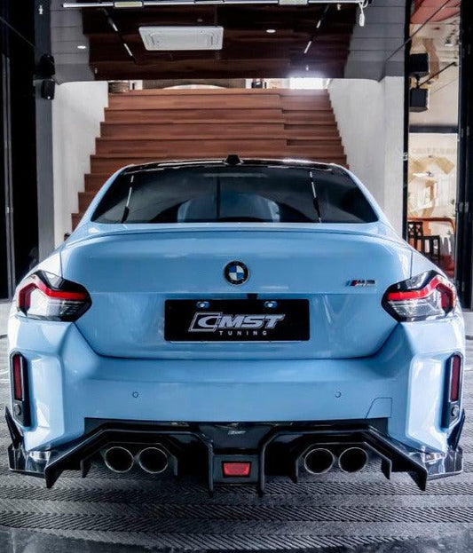 BMW M2 / M2C G87 2023 2024 with Aftermarket Parts - Rear Diffuser Carbon Fiber from CMST Tuning