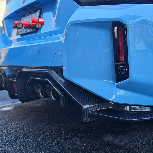 BMW M2 / M2C G87 2023 2024 with Aftermarket Parts - Rear Diffuser Carbon Fiber from CMST Tuning