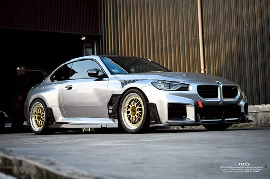BMW M2 / M2C G87 2023 2024 with Aftermarket Parts - Front Lip Carbon Fiber from CMST Tuning