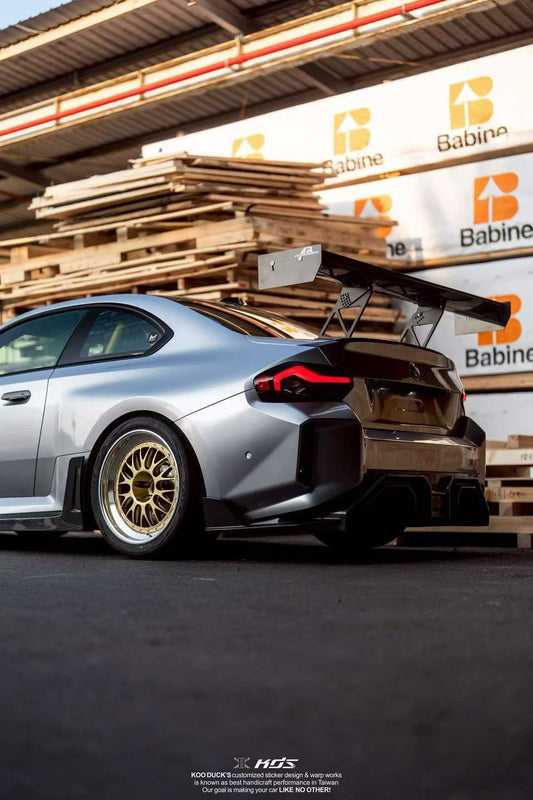 BMW M2 / M2C G87 2023 2024 with Aftermarket Parts - Rear Diffuser Carbon Fiber from CMST Tuning