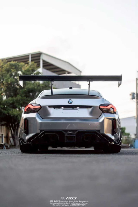 BMW M2 / M2C G87 2023 2024 with Aftermarket Parts - Rear Diffuser Carbon Fiber from CMST Tuning