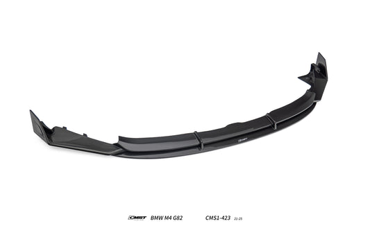 BMW M3CS M3C M3 G80 G81 2021-ON & M4CS M4C M4 G82 G83 2021-ON with Aftermarket Parts - V2 Style Front Lip Dry Pre-preg Carbon Fiber / FRP from CMST Tuning